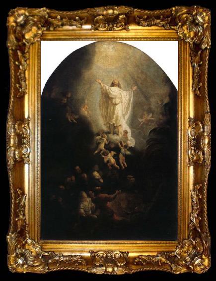 framed  REMBRANDT Harmenszoon van Rijn The Ascension of Christ, ta009-2